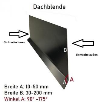 Dachblende Sichtseite